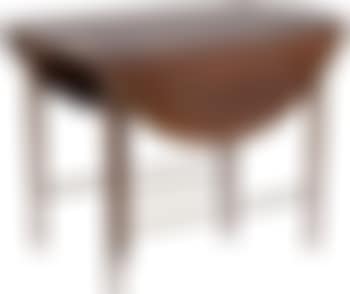 A Paul Mccobb Mahogany And Brass Drop-Leaf Table For Walter Of Wabash (preview)
