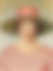 Portrait of a girl in a pink dress and a straw hat with a pink ribbon (preview)