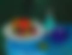 Still-life with fruits, vase and blue bowl (preview)