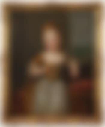 Portrait présumé de Louis Marie-Anne de Bourbon, dite Melle de Tours (1674-1681), fille legitimee de Louis XIV et de Mme de Montespan (preview)