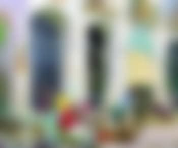 Les Arches, Dieppe, figures in a market (preview)