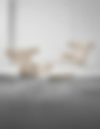 Pair of 'Ox' lounge armchairs, model no. AP-46 and stool, model no. AP-49 (preview)