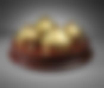 'Lazy Susan' with set of four dishes (preview)