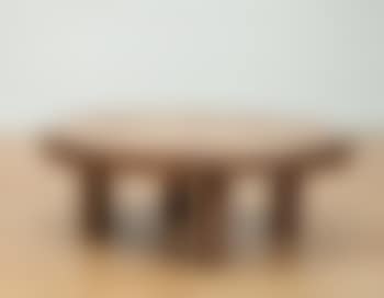 Round tile-top low table (preview)