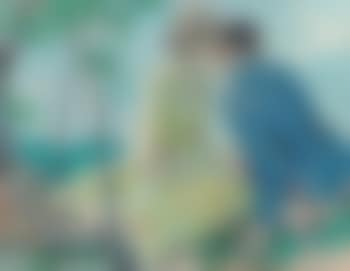 Romantic Picnic, probable interior illustration (preview)