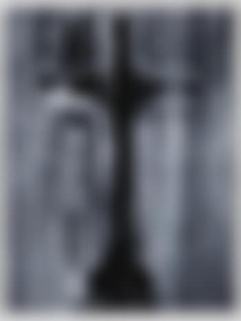 Cross gravemarker, San Luis Obispo (neg. I-C-293) (preview)