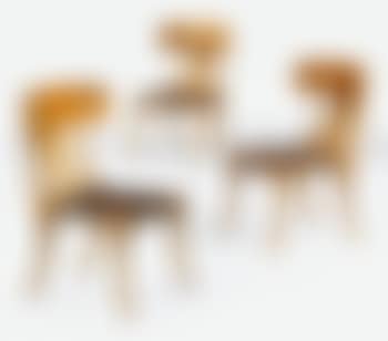 Suite de trois chaises klismos N 3 by Terence Harold Robsjohn-Gibbings (preview)