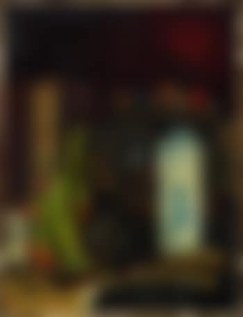 Still life with blue and white vase (preview)