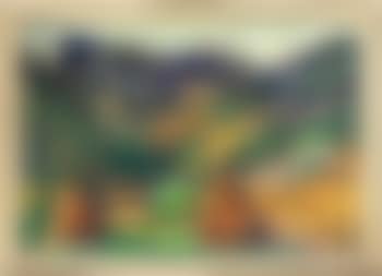 Paysage aux meules de foin (preview)
