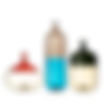 A Set of Three Bottle Shaped Vases (preview)