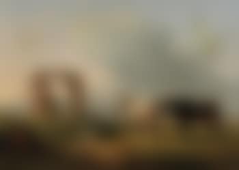 Mucche entro un paesaggio (preview)