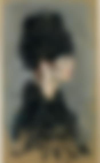 Head and shoulders study of a lady in profile (preview)