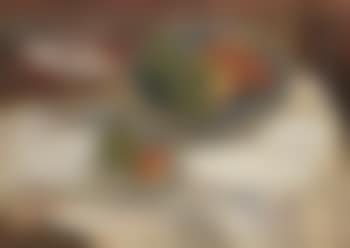 Stillleben Mit Obstschale Auf Weißem Tuch (preview)