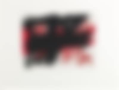 (Barcelona 1923-2012) "Noir sur rouge" (preview)