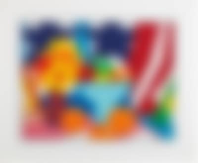 (Cincinnati 1931-2004 New York) "Still Life with Blowing Curtain (Red)" (preview)