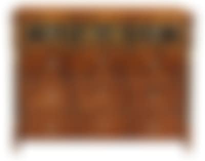 Originally 1st half of the 19th century. Made in spruce with walnut veneer and maplewood marquetry panels (preview)