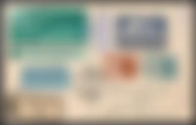 WIPA Faser + Zufrankatur mit Kongreßhaus - Sonderstempel und entsprechendem Rekozettel auf Flugpostkarte (WIPA Repules Wien - Budapest) nach Wien (preview)