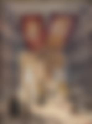 (Nuremberg 1848-1921 Munich) The interior of the Church of the Holy Sepulchre in Jerusalem (preview)