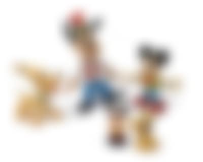 Konvolut (5 Stück) verschiedene Figuren Ledraplastic (preview)
