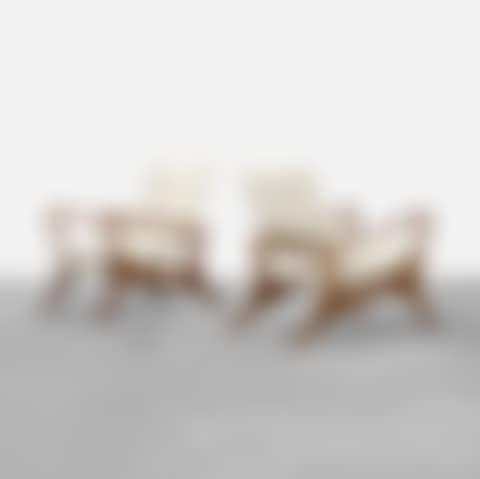 Contour lounge chairs, pair (preview)