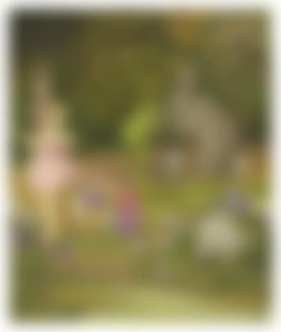 Collection of original watercolor illustrations, drawings and the author's manuscript for an unpublished story, Hoppity's House (preview)