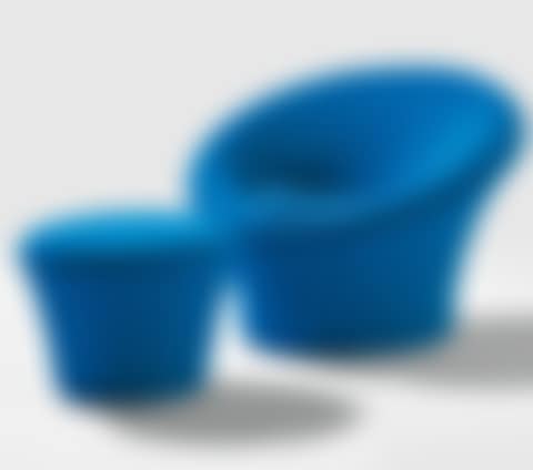 Mushroom Chair and Ottoman, Model No 560 (preview)