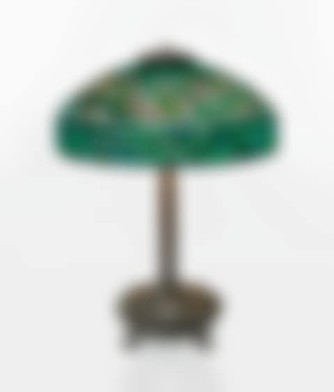 Swirling Oak Leaf Table Lamp (preview)