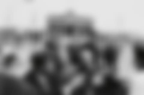 John F. Kennedy, Willy Brandt, Konrad Adenauer vorm Brandenburger Tor, Berlin (preview)