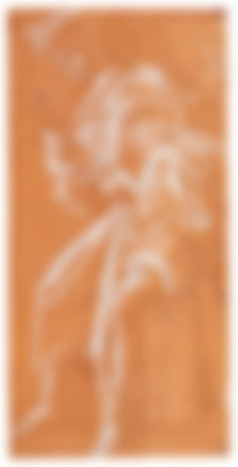A SEATED MAN, DRAPED HOLDING A BOOK (preview)