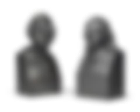 A Pair of George IV Busts of John Flaxman and Sir Walter Scott (preview)