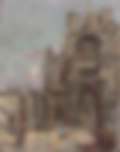The Façade of St Jacques, Dieppe (preview)