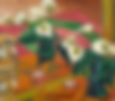 CALLA STILLLEBEN IM SPIEGEL (STILL LIFE WITH CALLA LILIES IN THE MIRROR) (preview)