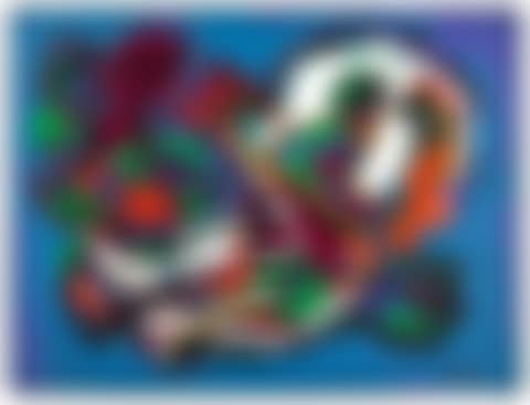 FIGURES IN BLUE BACKGROUND (preview)