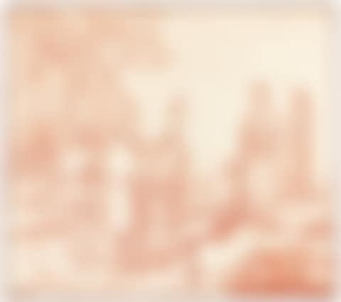 GROUP OF FIGURES AND A SOLDIER IN A LANDSCAPE  (preview)