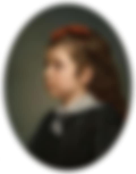 Portrait of Henri Perret at the age of six (preview)