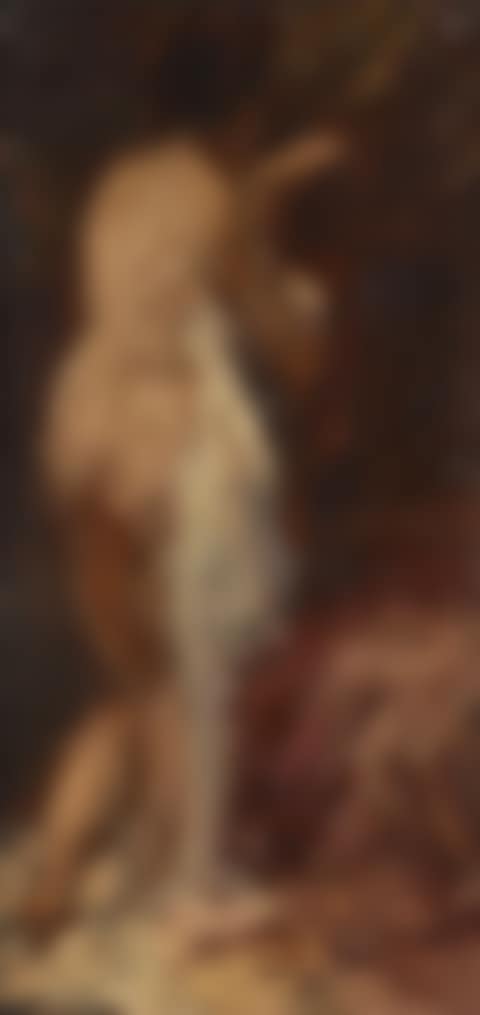 Woman coming out of the bath (preview)