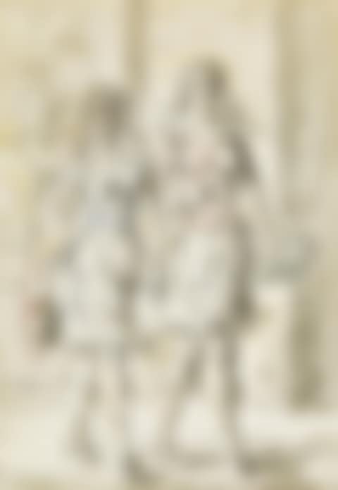Girls Walking On A Shopping Street (preview)