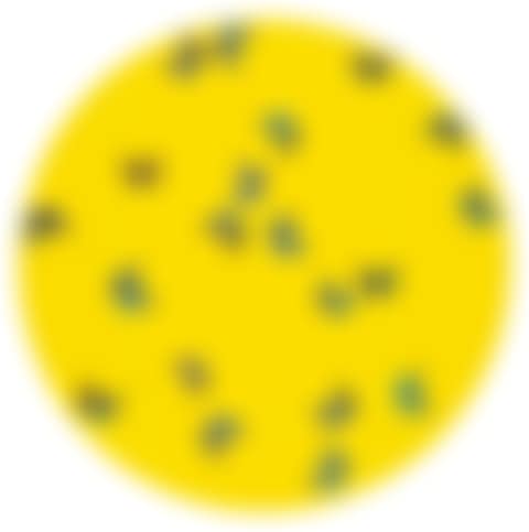 SMASHING YELLOW BALL AT PEACE PAINTING (preview)