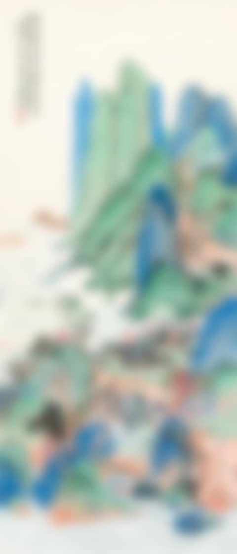 WHITE CLOUDS DRIFTING AROUND AUTUMN MOUNTAINS (preview)