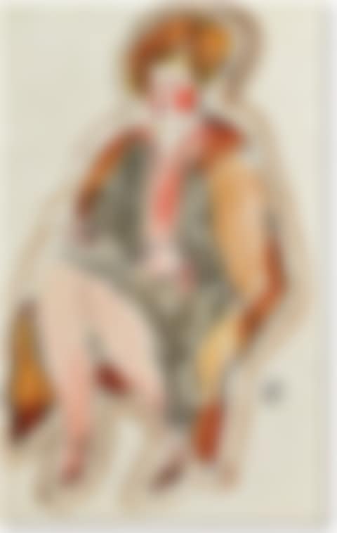 FEMME AU MANTEAUX BRUN (preview)