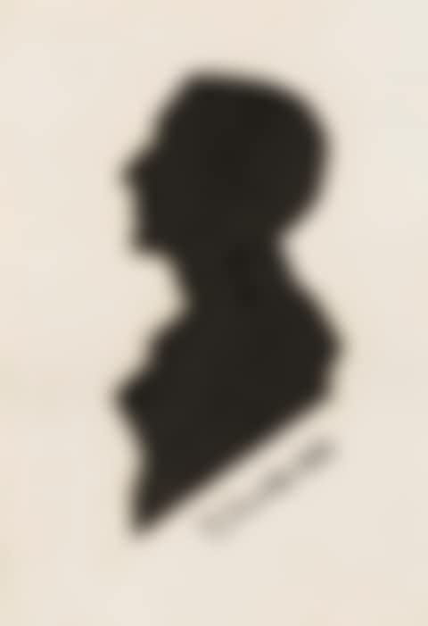 OHNE TITEL (SCHERENSCHNITT EINES UNBEKANNTEN)  UNTITLED (SILHOUETTE OF A STRANGER) (preview)