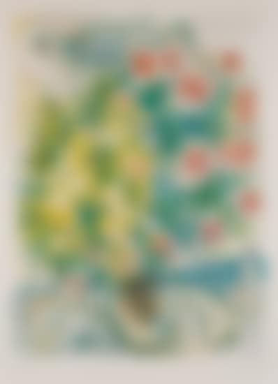 Roses et mimosas, from Nice et la Côte d'Azur (Roses and Mimosas, from Nice and the French Riviera), by Charles Sorlier (preview)