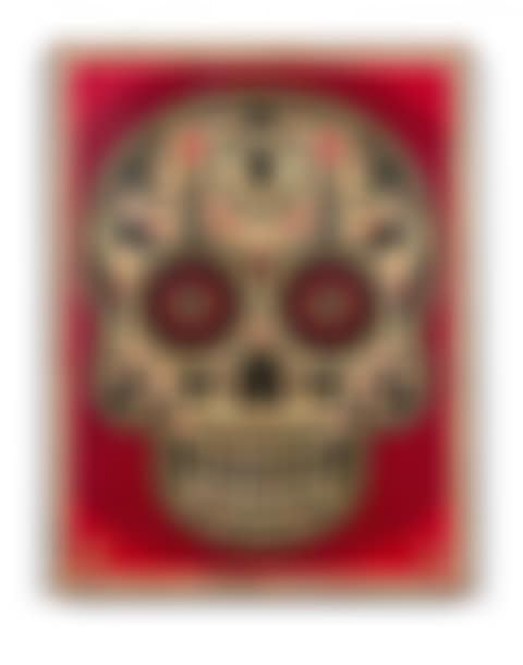 Power & Glory Day of the Dead Skull (Red) (preview)