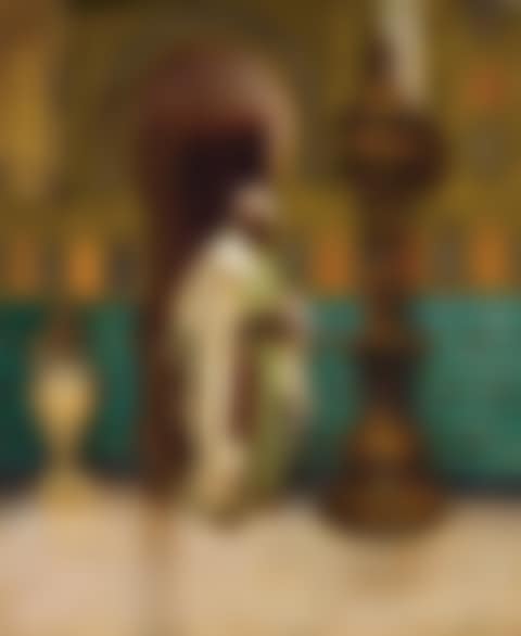 An Arab in a Palace Interior (preview)