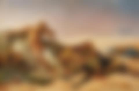 MAN LAMENTING THE DEATH OF HIS STEED (preview)
