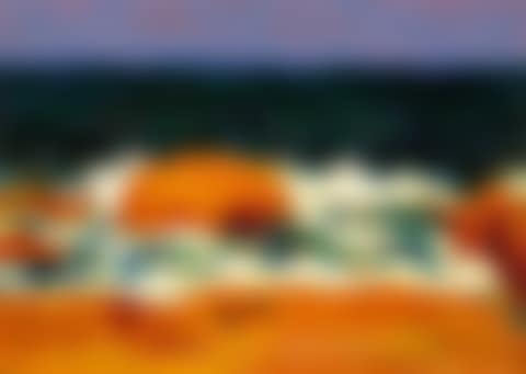 SEASCAPE, ORANGE AND RED ROCKS (preview)