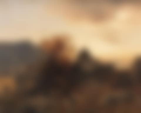 Abendstimmung an der italienischen Küste mit tanzenden Figuren (preview)