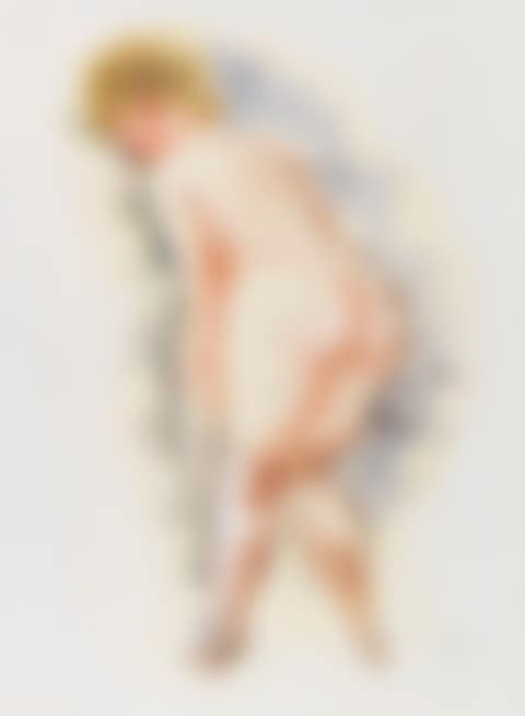 Blonder Rückenakt Lotte (preview)