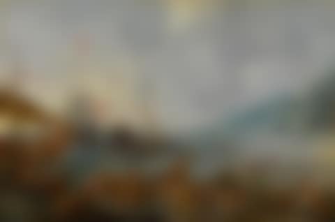 A COASTAL LANDSCAPE WITH WARSHIPS AND GALLEYS UNLOADING TRADE (preview)