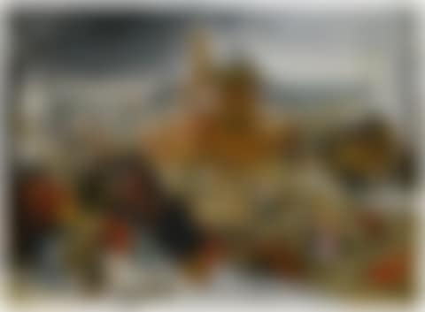 WINTER LANDSCAPE WITH SKATERS (preview)